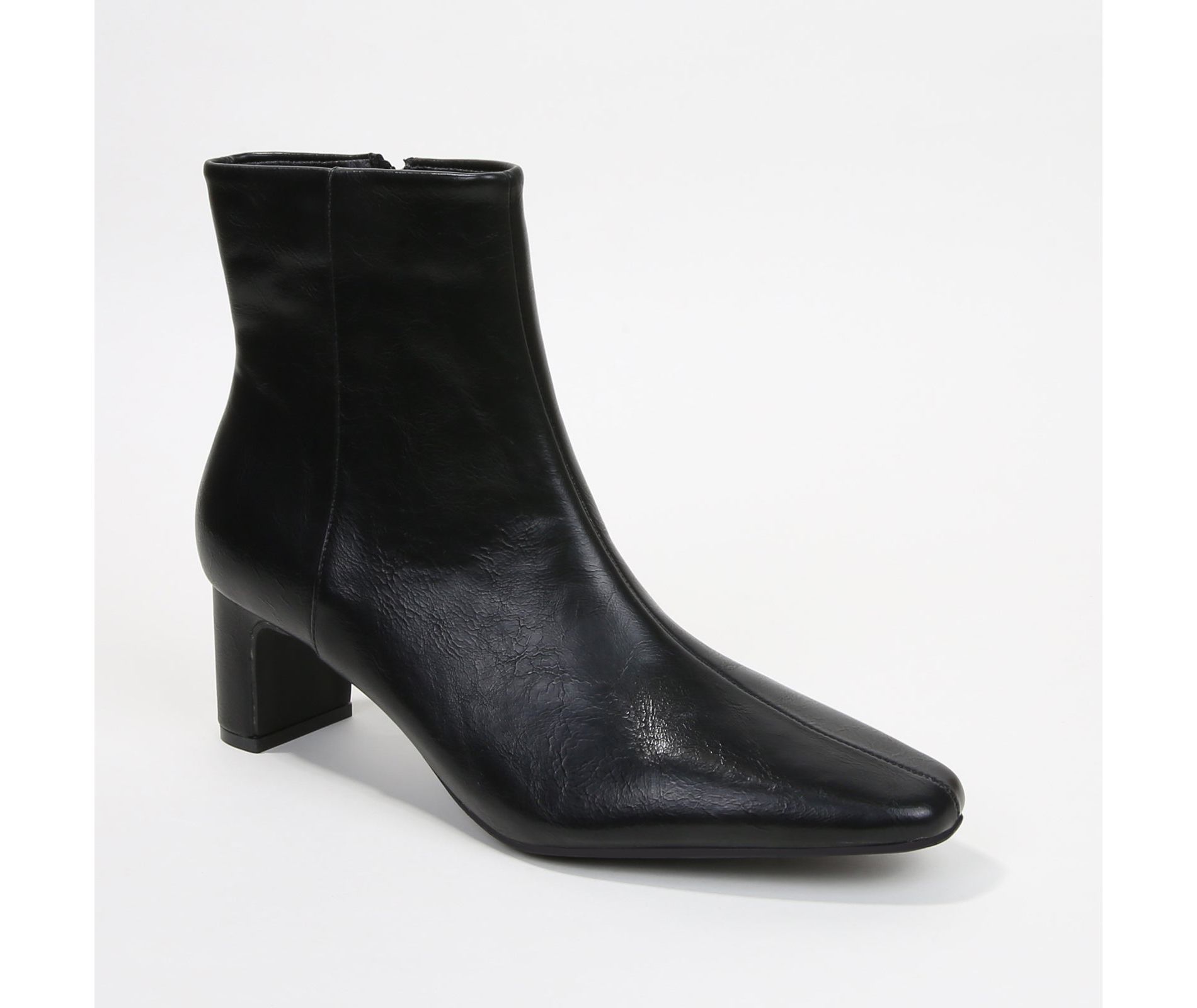 Berness Women's Sean Vegan Leather Ankle Boots