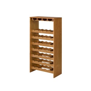 Hanzi Wine Cabinet Oak - Acme Furniture - 1 of 3