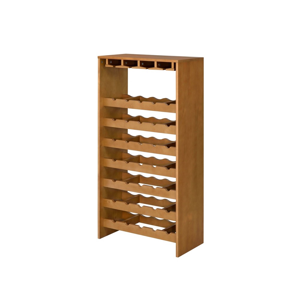 Photos - Display Cabinet / Bookcase Hanzi Wine Cabinet Oak - Acme Furniture
