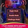 Joyfy Kids Mini Basketball Hoop, Light Up Over The Door Basketball Hoop With Scoreboard & 4 Balls, Indoor Toy Basketball Game Gift For Boys Age 3+ - 4 of 4