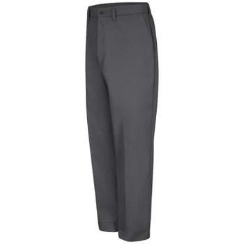 Red Kap Men's Red-E-Prest Work Pant, Charcoal - 34 X 29