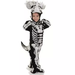 Underwraps Costumes Dinosaur Triceratops Skeleton Child Costume