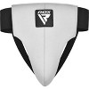 RDX Sports R1 Abdominal Groin Guard, Muay Thai, Kickboxing, Maya Hide Leather MMA Training Groin Protector for Boxing - 2 of 4