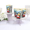 Big Dot of Happiness Cars, Trains, and Airplanes - Transportation Birthday Party Favor Popcorn Treat Boxes - Set of 12 - 3 of 4
