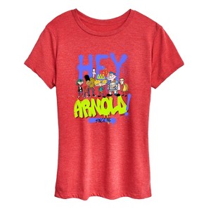 Women's - Hey Arnold! - Retro Arnold Since 96 Short Sleeve Graphic T-Shirt - 1 of 4