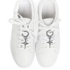 Unique Bargains Star Rhinestone Shoelace Charms Gray Black 2 Pcs - 2 of 4