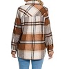Women's Yarn Dyed Plaid Shacket - ZENANA - 2 of 3