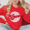 Simply Sage Market Women's Graphic Sweatshirt Retro Love Checkered Circle - 2 of 4