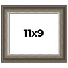 PosterPalooza | Photo Size Weathered Black Picture Frame - UV Acrylic, Foam Board Backing, Hanging Hardware - 2 of 4