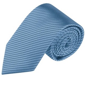 Allegra K Men's Self-tied Textured Wide Necktie - 1 of 4