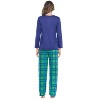 Casual Nights Women's Jersey Knit Long-Sleeve Top and Mircro Fleece Bottom Pajama Set - 3 of 4
