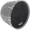 Remo Powermax Black Suede Crimplock Bass Drum Head - 2 of 2