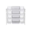 Homy Casa Kids Toy Organizer with 9 Removable Storage Bins for Playroom or Bedroom, White - 2 of 4