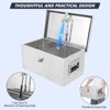 20 Inch Aluminum Diamond Plate Tool Box With Lock and Keys - 4 of 4