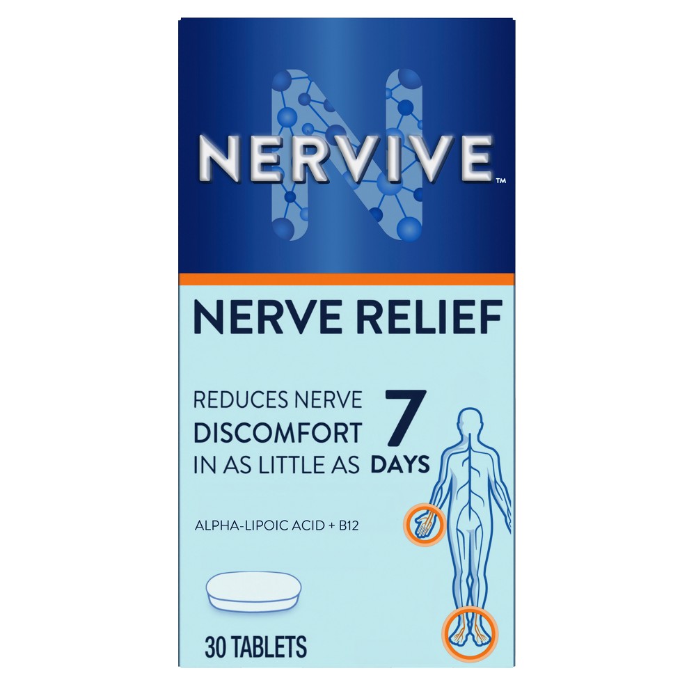 Photos - Vitamins & Minerals Nervive Nerve Relief Tablets - 30ct