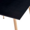 vidaXL Bar Table Solid Acacia Wood 59.1"x27.6"x41.3" - 3 of 4