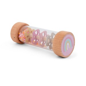 SARO Wooden Rainmaker: Soothing Sounds for Babies & Toddlers - Natural Wood - 1 of 3
