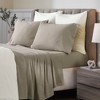 Artisan Wash Boho 100% Cotton Crisp Percale Pillowcases, Set of 2 by Blue Nile Mills - 2 of 4