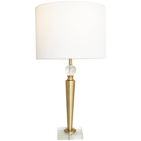 Pendula Floor Lamp Black & Antique Brass Finish – Accents@Home