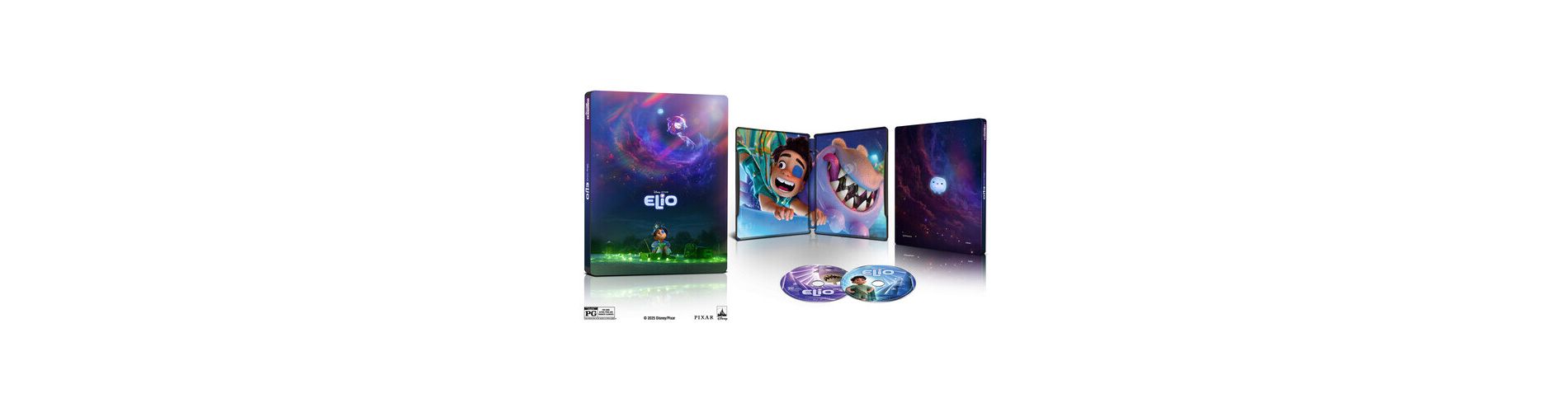 ELIO (4K Ultra HD + Blu-ray + Digital) (Steelbook) (4K/UHD)(2025)