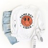 Simply Sage Market Women's Graphic Sweatshirt Game Day Vibes Basketball - 3 of 3