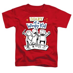 Toddler Boys' Diary Of A Wimpy Kid Wimpy Kid Group T Shirt - 1 of 2