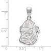 Black Bow Jewelry 10k White Gold Georgia Bulldogs NCAA Large Pendant - 2 of 3