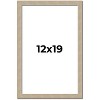 PosterPalooza | 12x19 Thin Barnwood Picture Frame, UV Acrylic, 2 Finishes - Grey and Black - 2 of 4