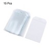 Unique Bargains Office Clear Plastic Vertical Name Tag Bussiness ID Card Badge Holders 15 Pcs - 2 of 4