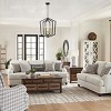 BAOURE 4 Light Chandelier,18.11 in Gold Lantern Light Fixtures with Farmhouse Metal Cage Adjustable Height for Dining Room Hallway Foyer - 2 of 4