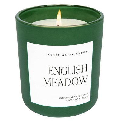 Sweet Water Decor English Meadow Green Matte Jar - 15oz