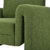 Modern Boucle Accent Chair, Upholstered Armchair, High-Density Foam, Stylish Sofa Chair for Living Room, Bedroom, Home Office, Easy Assembly - 4 of 4