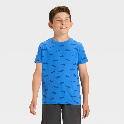 Boys' Short Sleeve Striped T-Shirt - Cat & Jack™