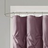 Grungis 72x72 Inch Polyester Semi-Sheer Shower Curtains with 12 Button Holes on Top for Bathroom - 4 of 4