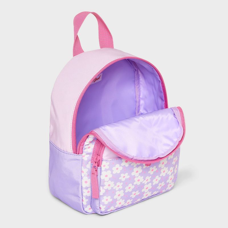 Toddler Girls&#39; 10&#34; Floral Mini Backpack - Cat &#38; Jack&#8482;, 4 of 8