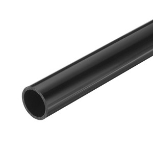 Unique Bargains PVC Water Plumb DIY Crafts High Impact Rigid Round Pipes 8" Length - 1 of 4
