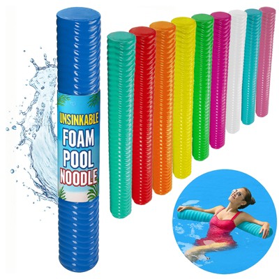 California Sun Deluxe Unsinkable Ultra Soft Foam Cushion Pool Noodle