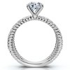 Pompeii3 1.40Ct Tori Diamond Engagement Ring 14k Gold or Platinum Lab Created - 2 of 4