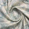 Dainty Home 3D Printed Textured 100% Cotton Shower Curtain - 4 of 4