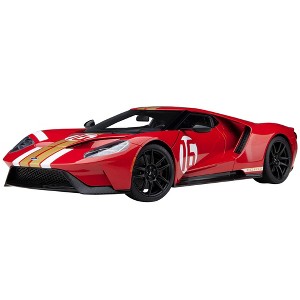 Ford GT Heritage Edition #16 "Alan Mann" Red Metallic with Gold Stripes 1/18 Model Car by Autoart - 1 of 4