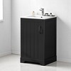 Mshliw 20" Bathroom Vanity with Ceramic Sink, Soft Closing Door, Storage Rack, and Drawer - Freestanding Design - 2 of 4