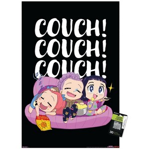 Trends International Netflix KPop Demon Hunters (2025) - Huntrix Chibi Couch Unframed Wall Poster Prints - 1 of 4