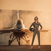 Top Gun Women's US Navy Pilot Costume Jumpsuit - 3 of 4