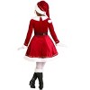 HalloweenCostumes.com Girls Santa Dress Costume - 2 of 3