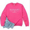 Simply Sage Market S.W.Smiley Embroidered Radiant Smiley Outline Sweatshirt - 3 of 4