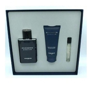 Boucheron Singulier 3 Pc Set Men Edp Spray 3.3, Shower Gel 3.3, Spray 0.25 Oz - 1 of 3