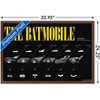 Trends International DC Comics Batman: 85th Anniversary - The Batmobiles Horizontal Framed Wall Poster Prints - 3 of 4