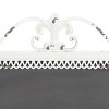Metal Sign Scroll Top Wall Decor with Chalkboard White - Olivia & May: Iron Frame, Vertical Orientation, Carving Artwork - 4 of 4