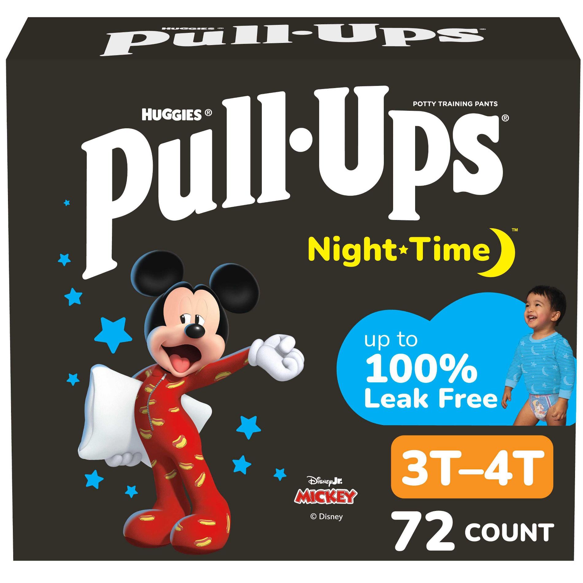 Pull-Ups Nighttime Training Pants 3T-4T - Boy - 72ct