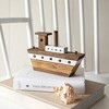 Tugboat Decorative Accent White Wood & Metal by Foreside Home & Garden - 2 of 4